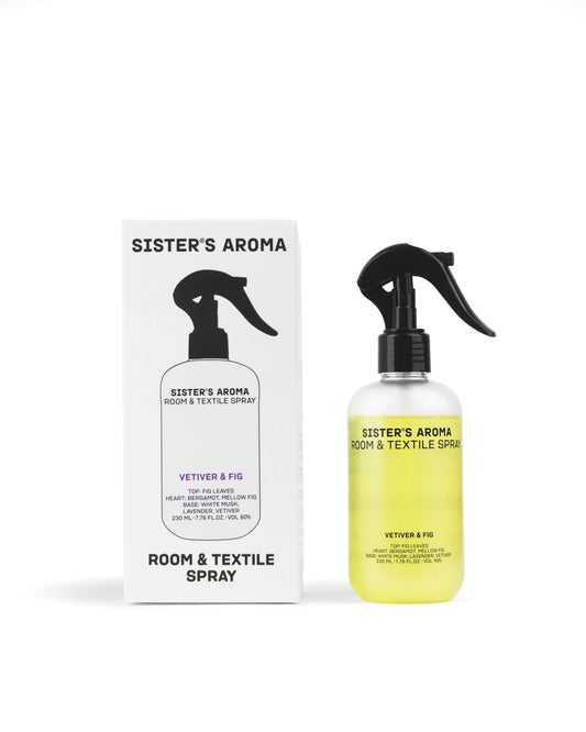 Perfumed Room & Textile Spray VETIVER & FIG ( 230 ml )