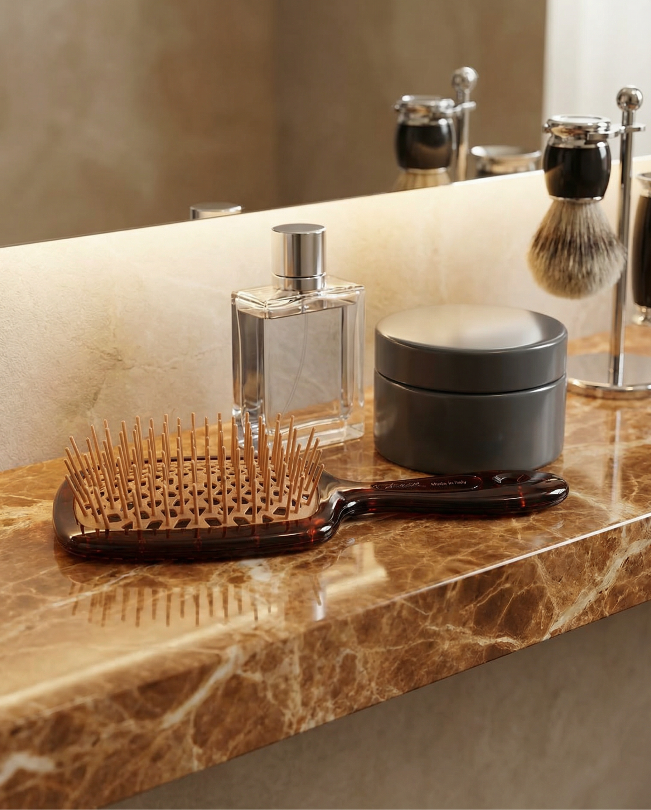 Jäneke Italian Superbrush Small ( Cognac )