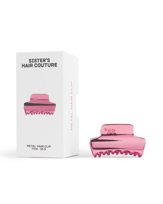 Metal Hair Clip | Pink