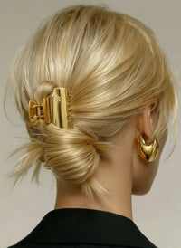 Metal Hair Clip | Gold