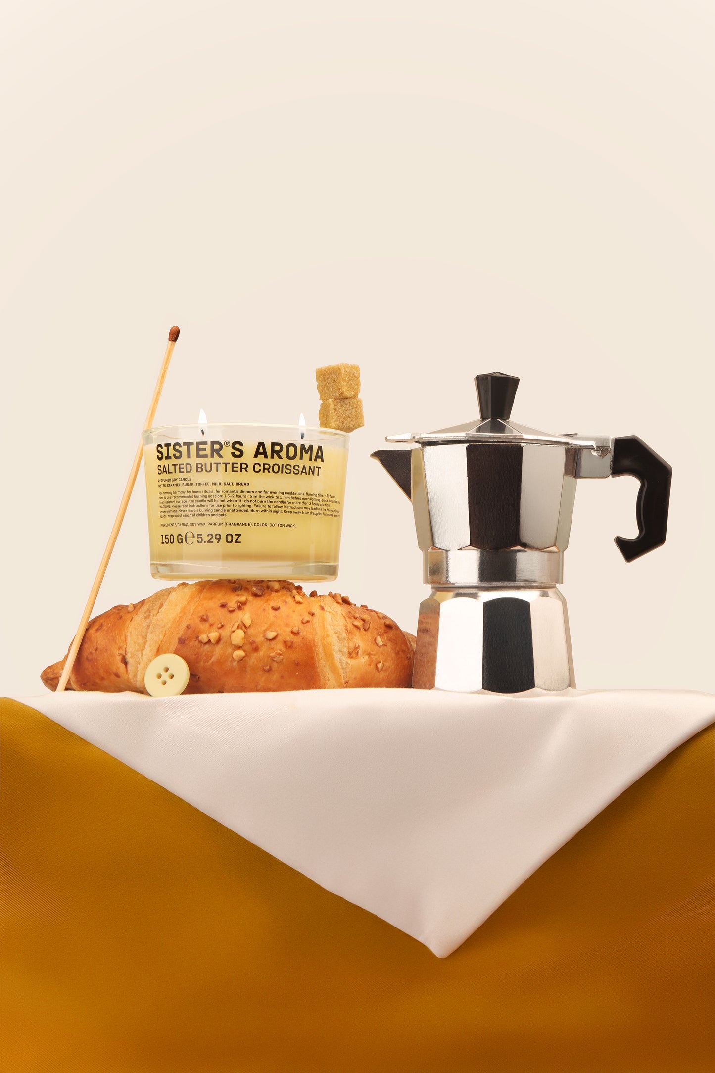 Perfumed Candle | Salted Butter Croissant