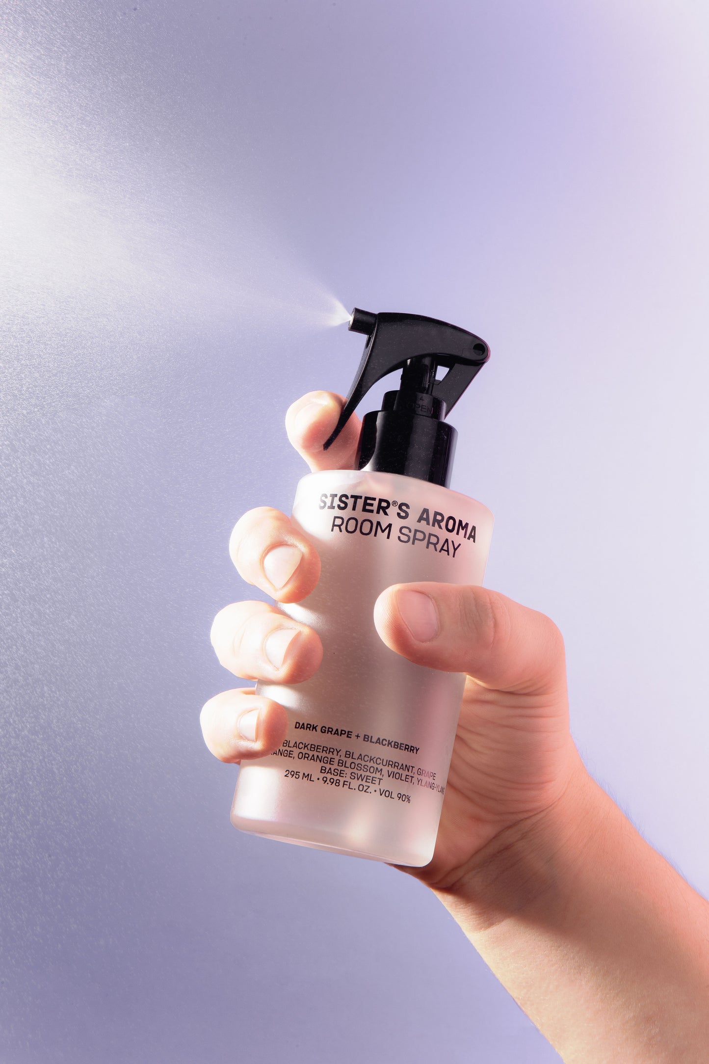 Perfumed Home Spray DARK GRAPE & BLACKBERRY