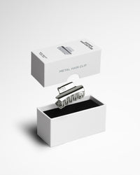 Metal Hair Clip | Silver