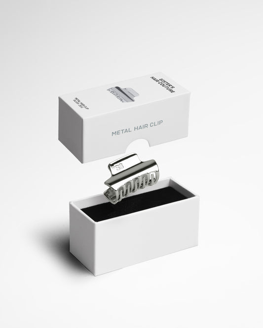 Metal Hair Clip | Silver