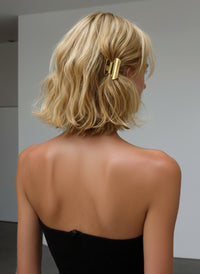 Metal Hair Clip | Gold