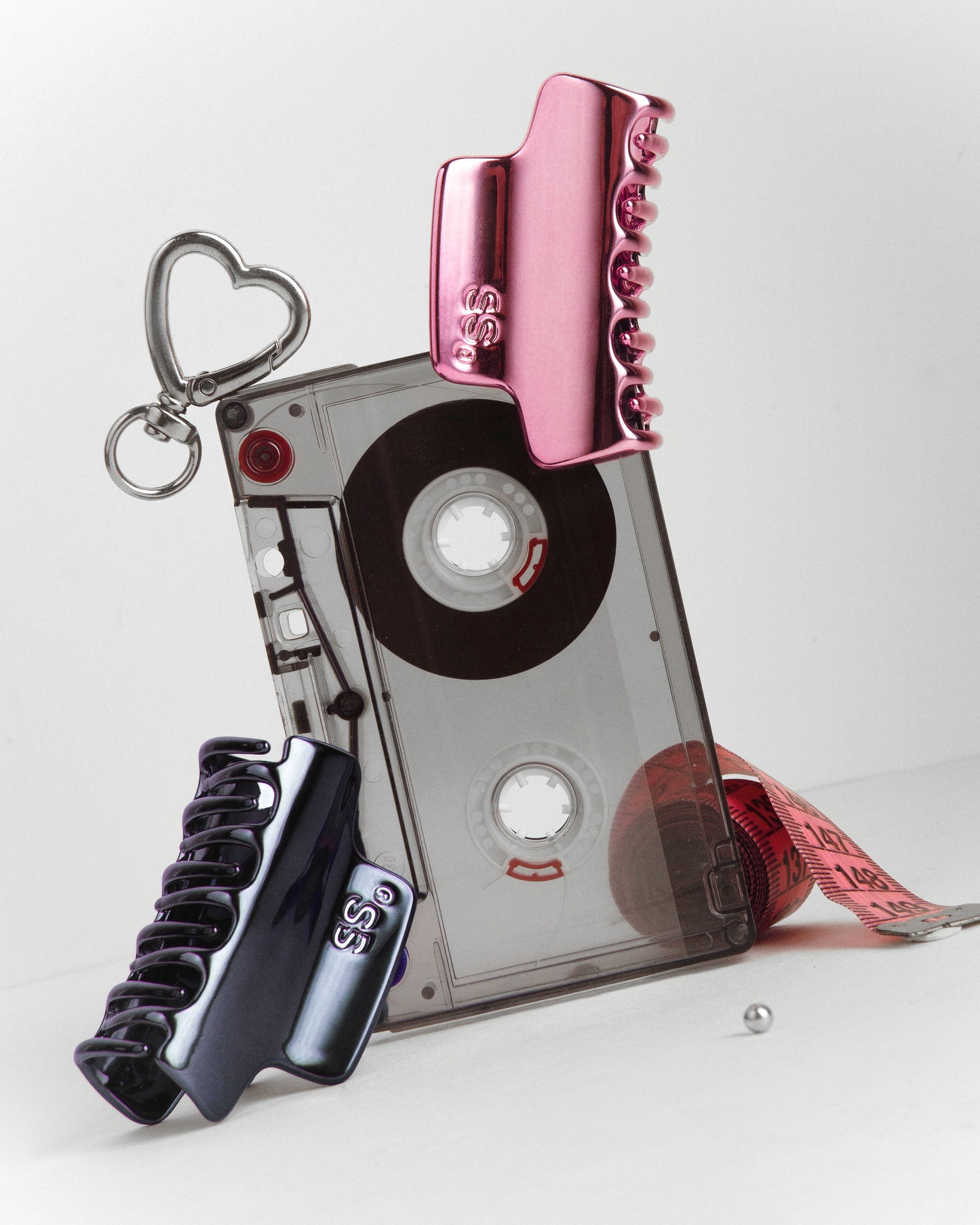 Metal Hair Clip | Pink Maxi