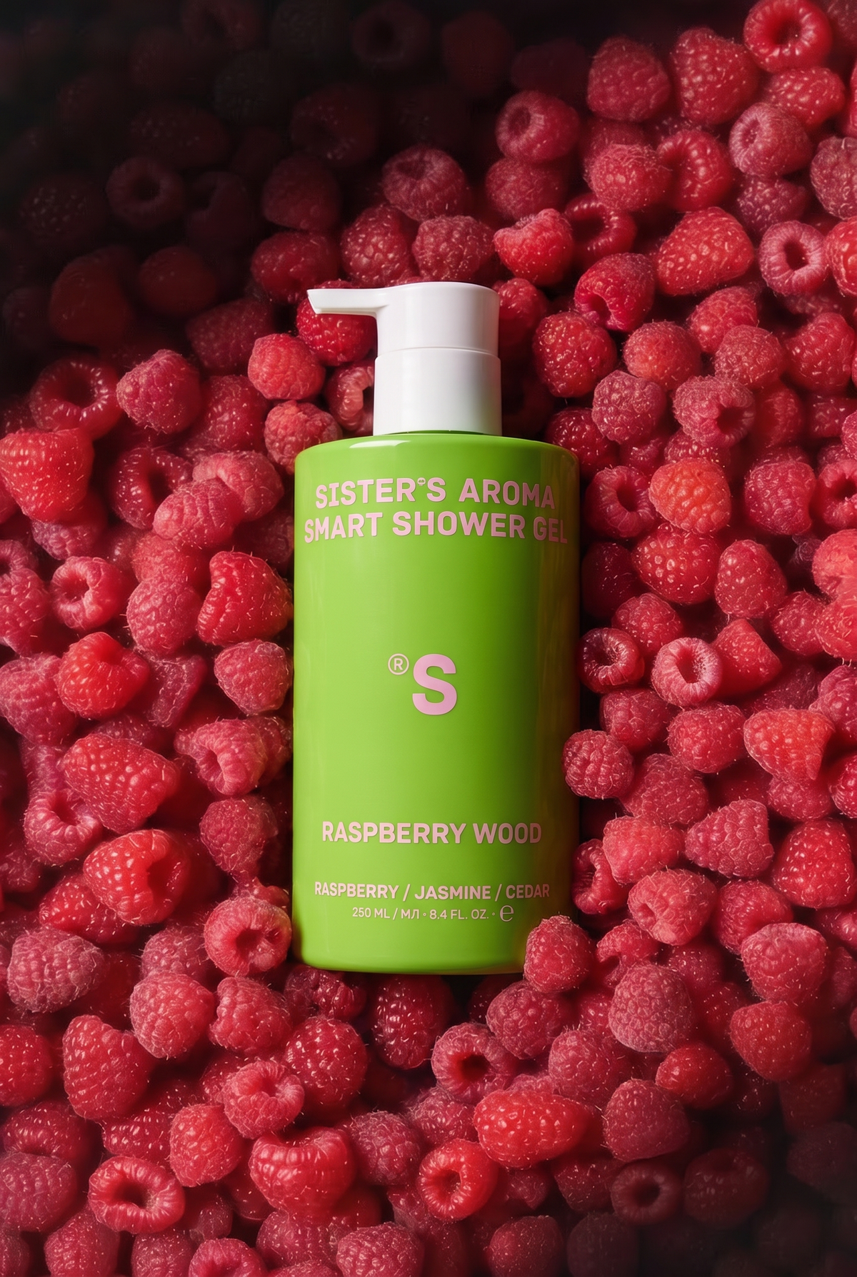 Smart shower gel | Raspberry Wood - 250 ml