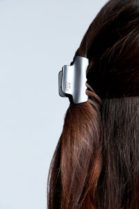 Metal Hair Clip | Matte dark graphite