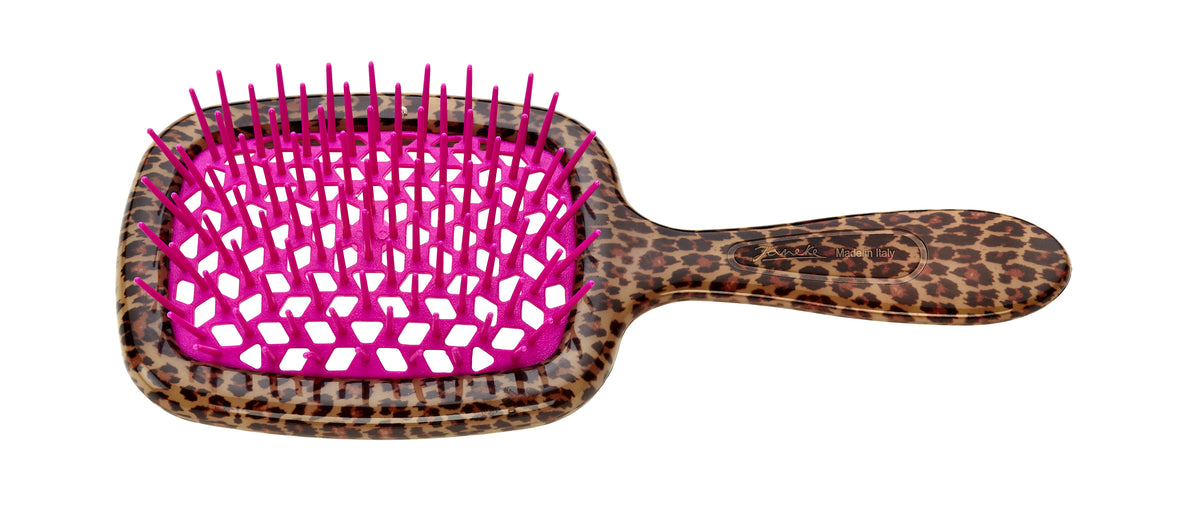 Jäneke Italian Superbrush (Leopard Fuxia)